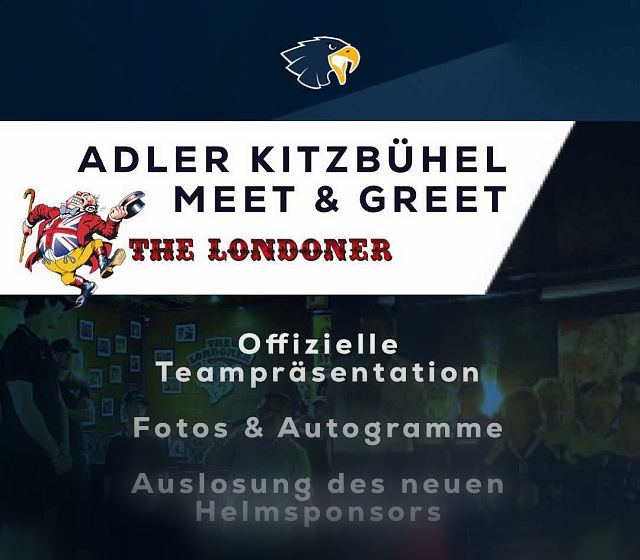 "Londoner is calling"! Adler Kitzbühel laden zur Spielerpräsentation